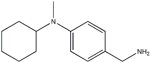 4-(aminomethyl)-N-cyclohexyl-N-methylaniline Struktur