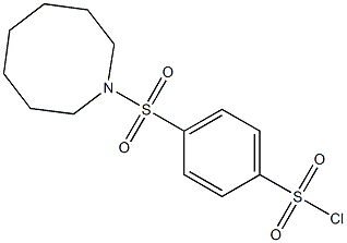 4-(azocane-1-sulfonyl)benzene-1-sulfonyl chloride Struktur