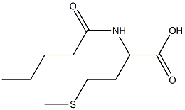 4-(methylsulfanyl)-2-pentanamidobutanoic acid Struktur