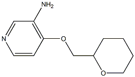 4-(oxan-2-ylmethoxy)pyridin-3-amine Struktur