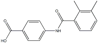 4-[(2,3-dimethylbenzoyl)amino]benzoic acid Struktur