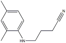 4-[(2,4-dimethylphenyl)amino]butanenitrile Struktur