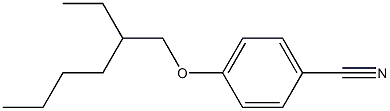 4-[(2-ethylhexyl)oxy]benzonitrile Struktur