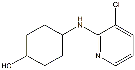 4-[(3-chloropyridin-2-yl)amino]cyclohexan-1-ol Struktur