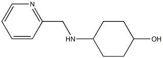 4-[(pyridin-2-ylmethyl)amino]cyclohexan-1-ol Struktur