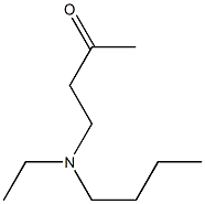 4-[butyl(ethyl)amino]butan-2-one Struktur