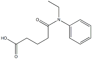 4-[ethyl(phenyl)carbamoyl]butanoic acid Struktur