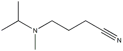 4-[isopropyl(methyl)amino]butanenitrile Struktur