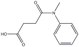 4-[methyl(phenyl)amino]-4-oxobutanoic acid Struktur