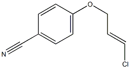 4-{[(2E)-3-chloroprop-2-enyl]oxy}benzonitrile Struktur