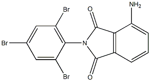 4-amino-2-(2,4,6-tribromophenyl)-2,3-dihydro-1H-isoindole-1,3-dione Struktur