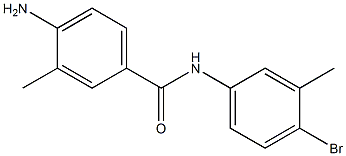 4-amino-N-(4-bromo-3-methylphenyl)-3-methylbenzamide Struktur