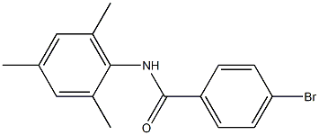 4-bromo-N-mesitylbenzamide Struktur