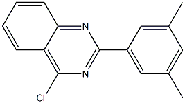 4-chloro-2-(3,5-dimethylphenyl)quinazoline Struktur