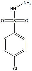 4-chlorobenzene-1-sulfonohydrazide Struktur