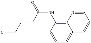 4-chloro-N-(quinolin-8-yl)butanamide Struktur