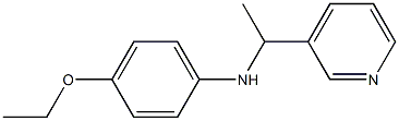 4-ethoxy-N-[1-(pyridin-3-yl)ethyl]aniline Struktur