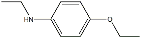 4-ethoxy-N-ethylaniline Struktur