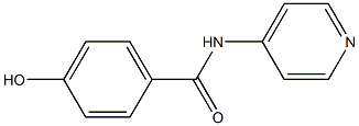 4-hydroxy-N-(pyridin-4-yl)benzamide Struktur