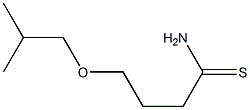 4-isobutoxybutanethioamide Struktur