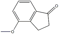 4-methoxy-2,3-dihydro-1H-inden-1-one Struktur