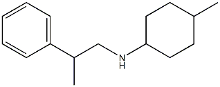 4-methyl-N-(2-phenylpropyl)cyclohexan-1-amine Struktur