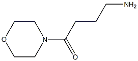 4-morpholin-4-yl-4-oxobutan-1-amine Struktur