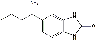 5-(1-aminobutyl)-2,3-dihydro-1H-1,3-benzodiazol-2-one Struktur