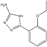 5-(2-ethoxyphenyl)-4H-1,2,4-triazol-3-amine Struktur