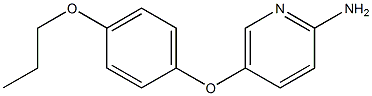 5-(4-propoxyphenoxy)pyridin-2-amine Struktur