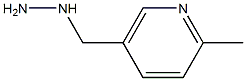 5-(hydrazinylmethyl)-2-methylpyridine Struktur