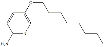 5-(octyloxy)pyridin-2-amine Struktur