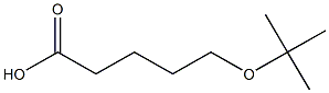 5-(tert-butoxy)pentanoic acid Struktur