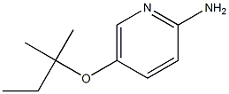 5-[(2-methylbutan-2-yl)oxy]pyridin-2-amine Struktur