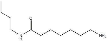 7-amino-N-butylheptanamide Struktur