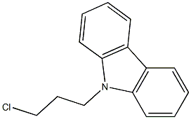 9-(3-chloropropyl)-9H-carbazole Struktur