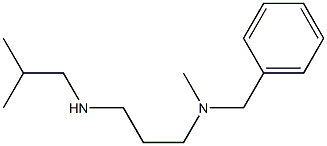 benzyl(methyl){3-[(2-methylpropyl)amino]propyl}amine Struktur