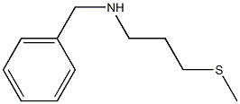 benzyl[3-(methylsulfanyl)propyl]amine Struktur