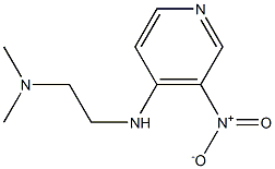 dimethyl({2-[(3-nitropyridin-4-yl)amino]ethyl})amine Struktur