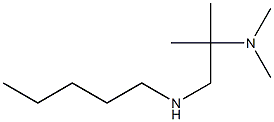 dimethyl[2-methyl-1-(pentylamino)propan-2-yl]amine Struktur