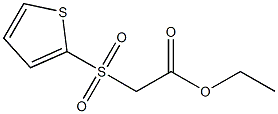 ethyl 2-(thiophene-2-sulfonyl)acetate Struktur