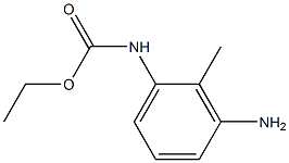 ethyl N-(3-amino-2-methylphenyl)carbamate Struktur