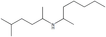 heptan-2-yl(5-methylhexan-2-yl)amine Struktur