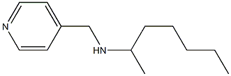 heptan-2-yl(pyridin-4-ylmethyl)amine Struktur