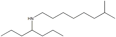 heptan-4-yl(7-methyloctyl)amine Struktur