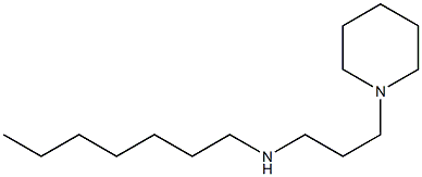 heptyl[3-(piperidin-1-yl)propyl]amine Struktur