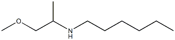 hexyl(1-methoxypropan-2-yl)amine Struktur