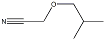 isobutoxyacetonitrile Struktur