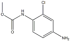 methyl N-(4-amino-2-chlorophenyl)carbamate Struktur