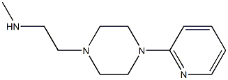 methyl({2-[4-(pyridin-2-yl)piperazin-1-yl]ethyl})amine Struktur